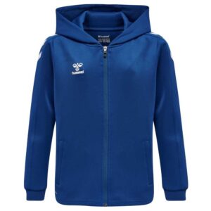 Hummel Core Xk Poly Full Zip Sweatshirt Azul 14 Years Niño
