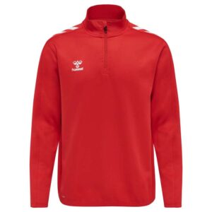 Hummel Core Xk Poly Half Zip Sweatshirt Rojo S Hombre