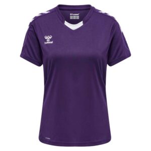 Hummel Core Xk Poly Short Sleeve T-shirt Azul L Mujer