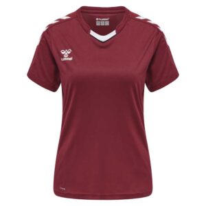 Hummel Core Xk Poly Short Sleeve T-shirt Rojo S Mujer