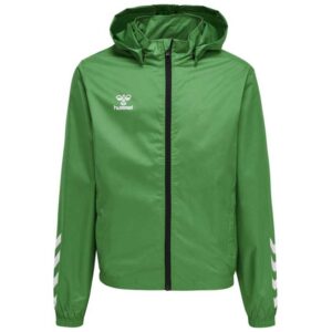 Hummel Core Xk Spray Raincoat Verde 16 Years Niño