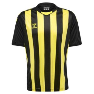 Hummel Core Xk Striped Short Sleeve T-shirt Negro 2XL Hombre