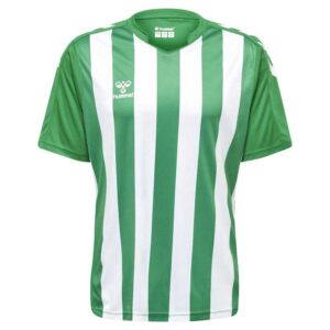 Hummel Core Xk Striped Short Sleeve T-shirt Verde 2XL Hombre