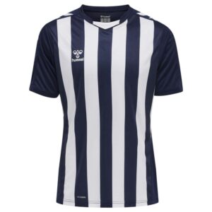 Hummel Core Xk Striped Short Sleeve T-shirt Azul 3XL Hombre