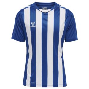 Hummel Core Xk Striped Short Sleeve T-shirt Azul 3XL Hombre
