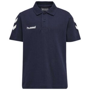 Hummel Go Cotton Polo Short Sleeve Polo Negro 16 Years Niño