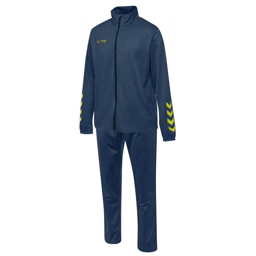 Hummel Promo Poly Track Suit Azul 14 Years Niño