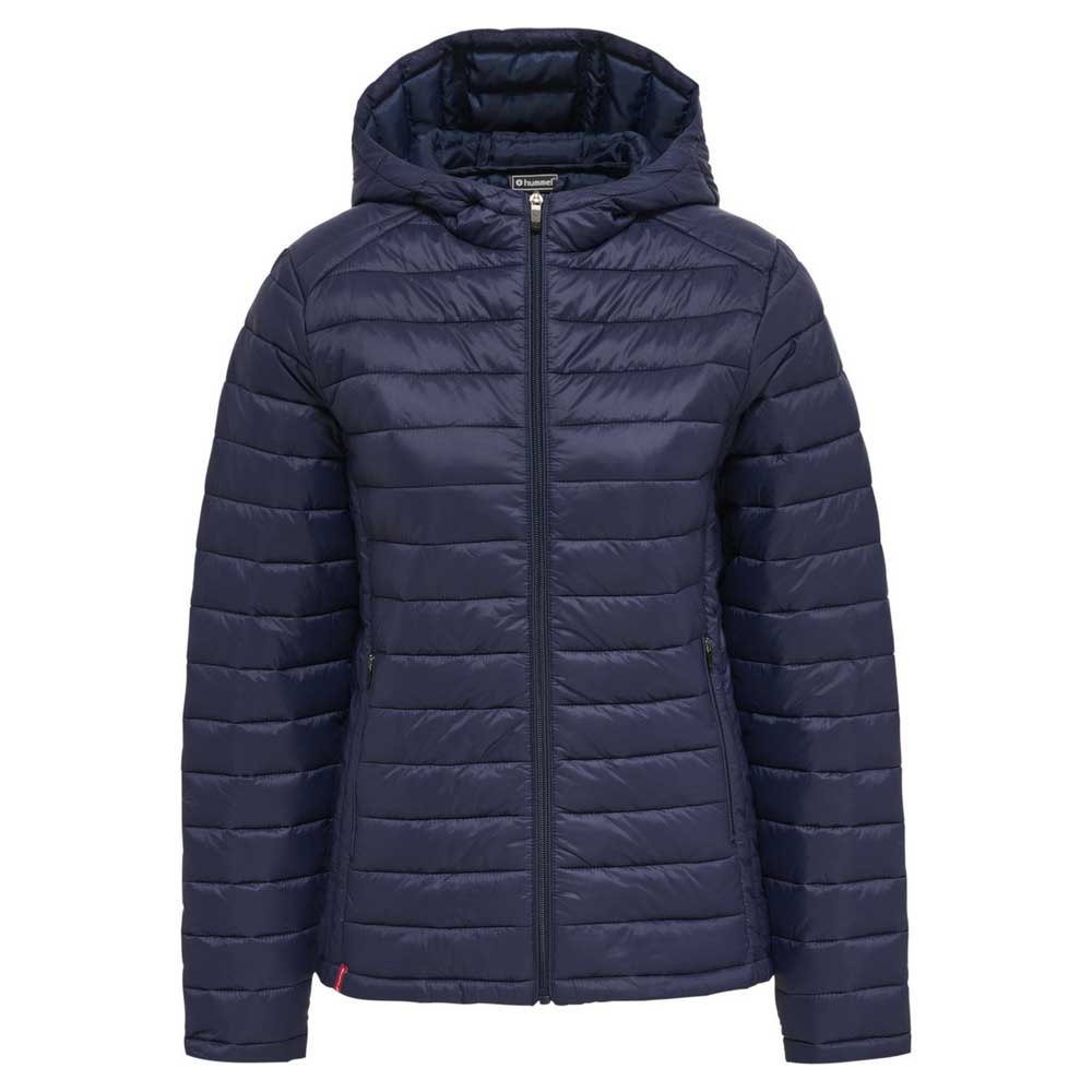 Hummel Red Quilted Coat Azul M Mujer