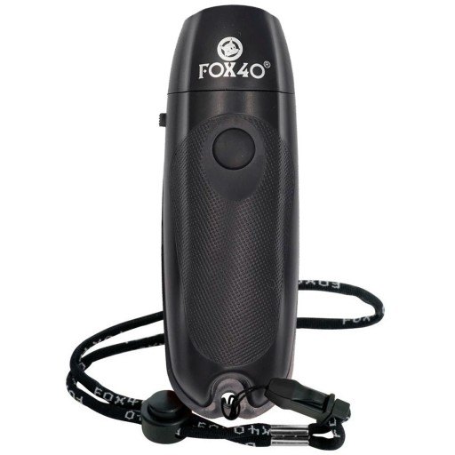 Sporti France Electronic 40 Whistle Negro