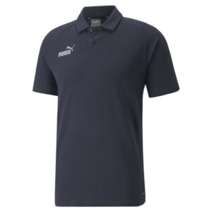 Puma Teamfinal Casuals Short Sleeve Polo Negro S Hombre