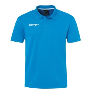 Kempa Poly Short Sleeve Polo Azul L Hombre