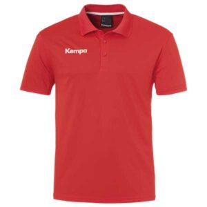 Kempa Poly Short Sleeve Polo Rojo XL Hombre