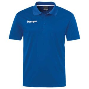 Kempa Poly Short Sleeve Polo Azul 3XL Hombre