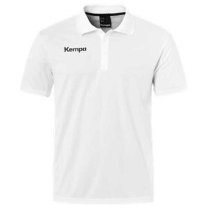 Kempa Poly Short Sleeve Polo Blanco M Hombre