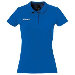 Kempa Short Sleeve Polo Azul XS Mujer