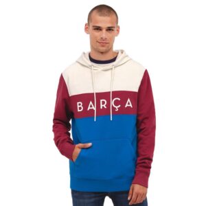 BarÇa Color Block Sweatshirt Azul M Hombre