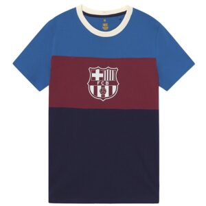BarÇa Crest Short Sleeve T-shirt Multicolor S Hombre