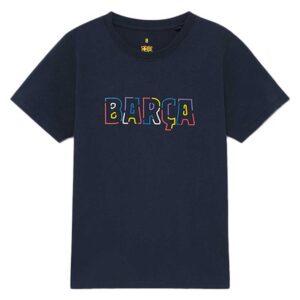 BarÇa Neo Short Sleeve T-shirt Gris 12 Years Niño