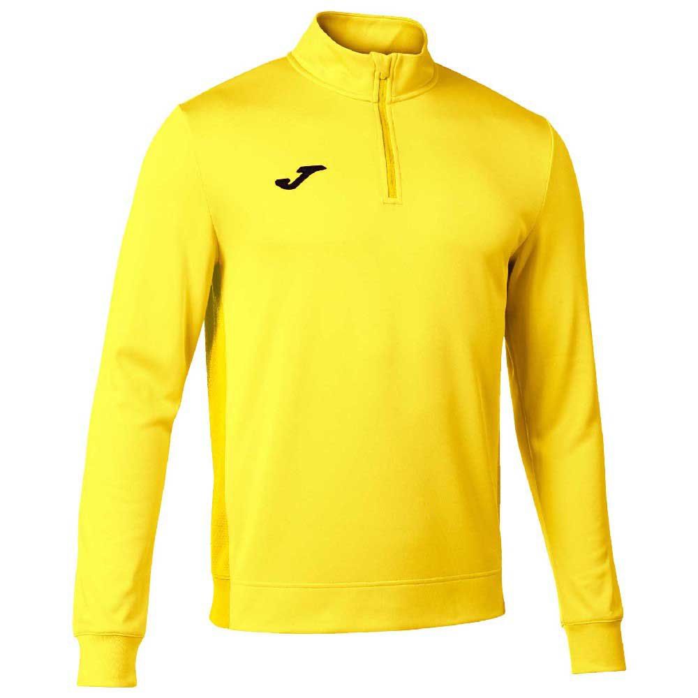 Joma Winner Ii Half Zip Sweatshirt Amarillo 7-8 Years Niño