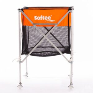 Softee Aluminium + Net Folding Ball Cart Naranja 89x58.5x58.5 cm