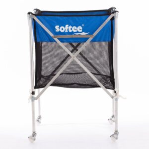 Softee Aluminium + Net Folding Ball Cart Azul 89x58.5x58.5 cm