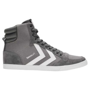 Hummel Slimmer Stadil High Trainers Gris EU 38 Hombre