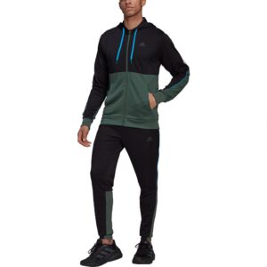 Adidas Ribbed Aeroready Track Suit Verde S / Regular Hombre