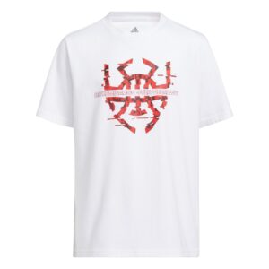 Adidas Y D.o.n Short Sleeve T-shirt Blanco 7-8 Years Niño