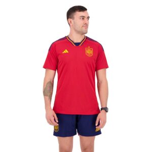 Adidas Spain 22/23 Short Sleeve T-shirt Home Rojo XL