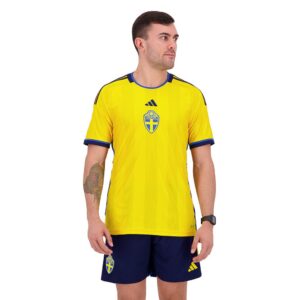 Adidas Sweden 22/23 Short Sleeve T-shirt Home Amarillo M