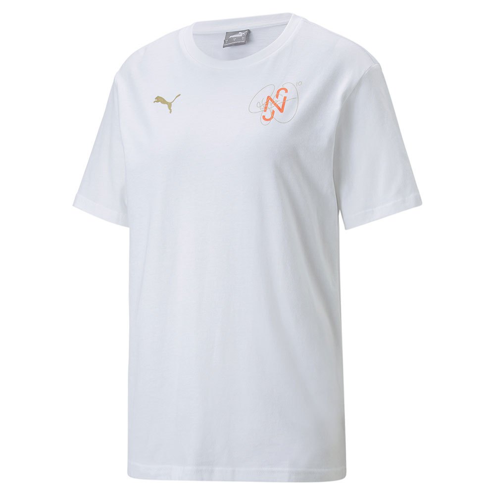 Puma Neymar Diamond Graphic T-shirt Blanco S Mujer