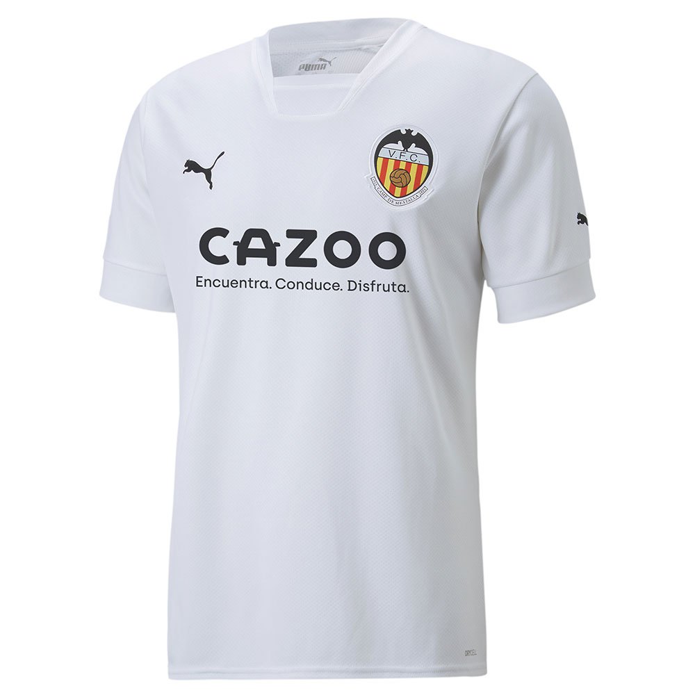 Puma Valencia Cf 22/23 Short Sleeve T-shirt Home Blanco S