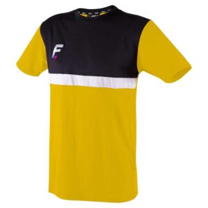 Force Xv Mediane Short Sleeve T-shirt Amarillo,Negro XL Hombre