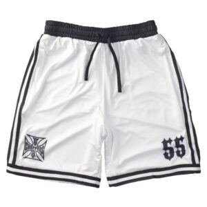 West Coast Choppers 55 Basket Game Shorts Blanco XL Hombre