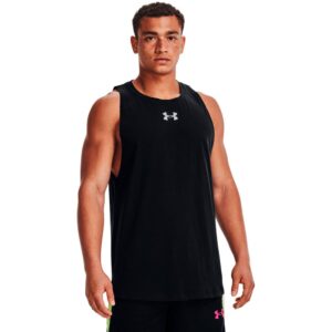 Under Armour Baseline Cotton Sleeveless T-shirt Negro M Hombre