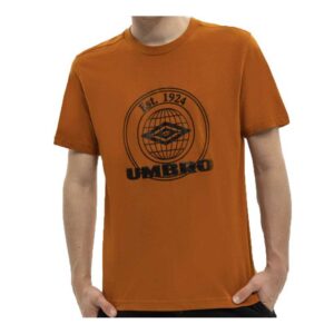 Umbro Collegiate Graphic Short Sleeve T-shirt Naranja L Hombre