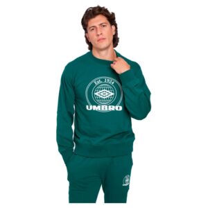 Umbro Collegiate Graphic Sweatshirt Azul S Hombre