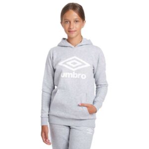 Umbro Fleece Large Logo Oh Hoodie Gris 8 Years Niño