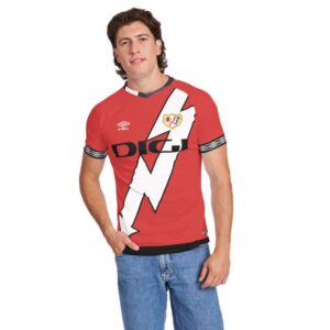 Umbro Rayo Vallecano De Madrid Short Sleeve T-shirt Away 22/23 Rojo M