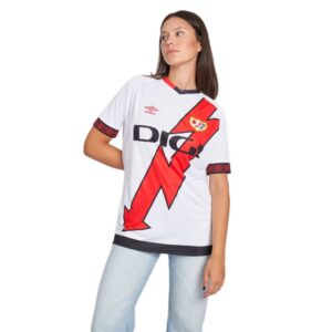 Umbro Rayo Vallecano De Madrid Short Sleeve T-shirt Home 22/23 Blanco 14 Years