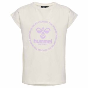 Hummel Jumpy Short Sleeve T-shirt Beige 6 Years Niño