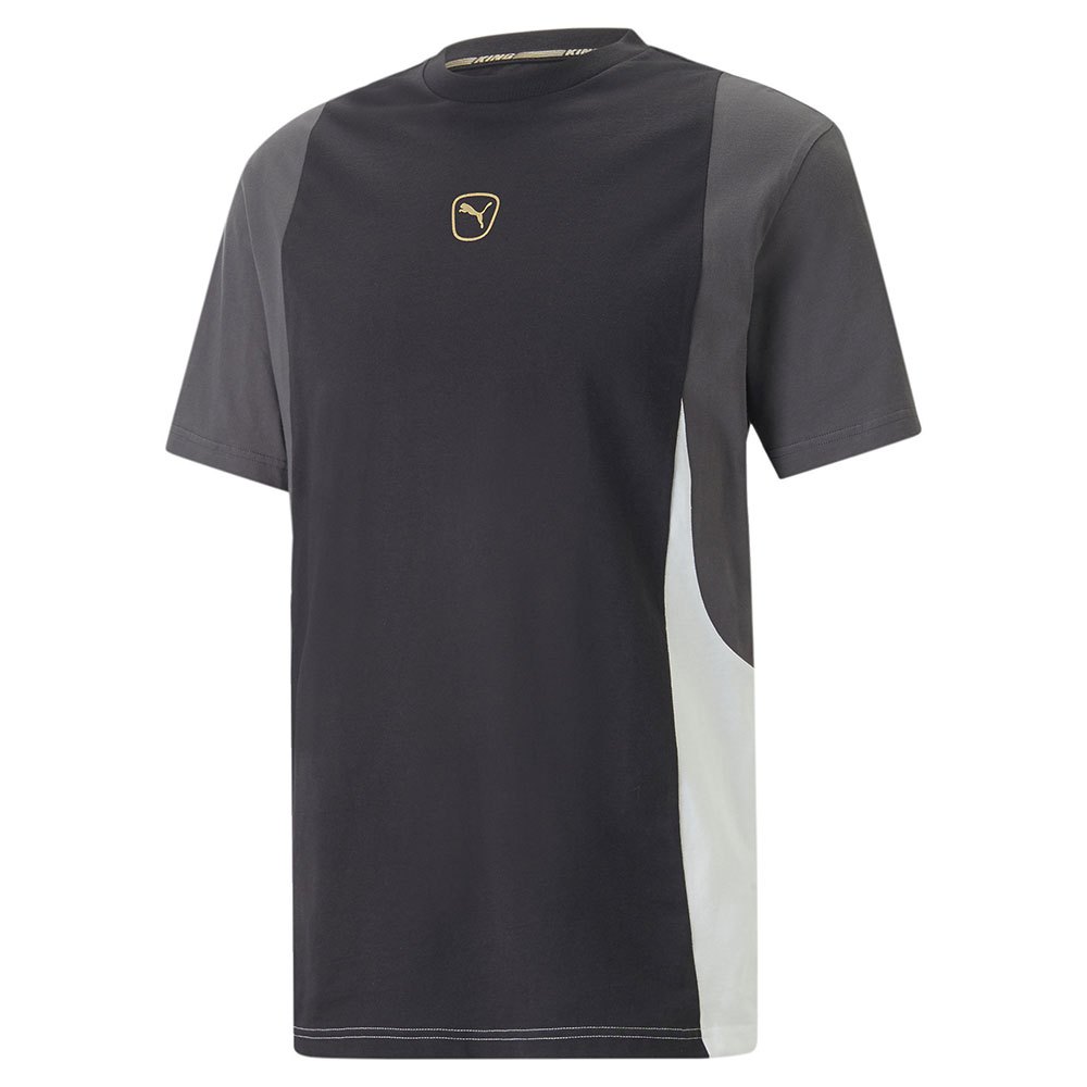 Puma King Short Sleeve T-shirt Negro XL Hombre