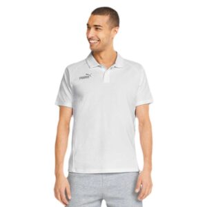 Puma Teamfinal Casuals Short Sleeve Polo Blanco S Hombre