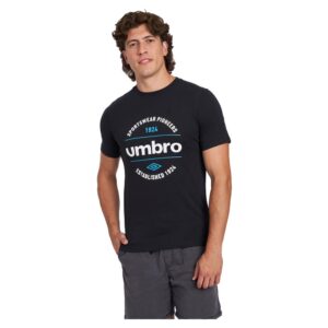 Umbro Circular Graphic Short Sleeve T-shirt Negro M Hombre