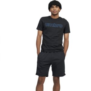 Umbro Linear Logo Graphic Short Sleeve T-shirt Negro L Hombre