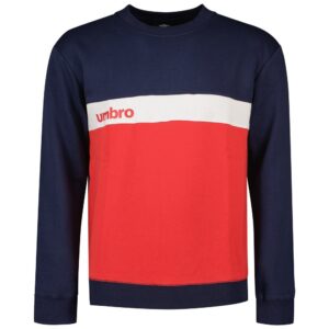 Umbro Sportswear Sweatshirt Rojo,Azul S Hombre