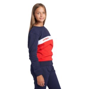 Umbro Sportswear Sweatshirt Rojo,Azul YM Niño