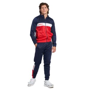 Umbro Sportswear Tracksuit Jacket Rojo,Azul S Hombre