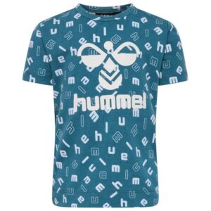 Hummel Dream Aop Short Sleeve T-shirt Azul 4-6 Months Niño