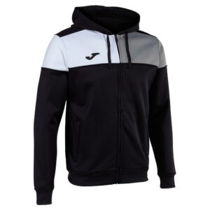 Joma Crew V Full Zip Sweatshirt Negro 4-5 Years Niño